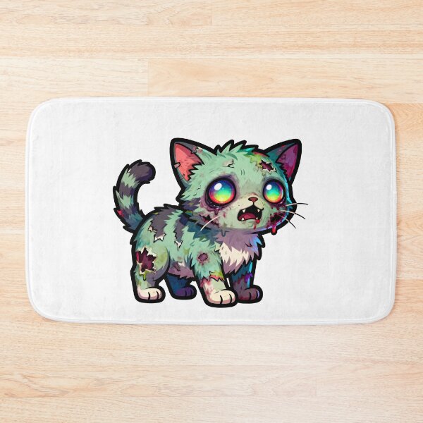 Item preview, Zombie Cat - Cute Zombie Animal Collection designed and sold by Quality-Custom-Designs.