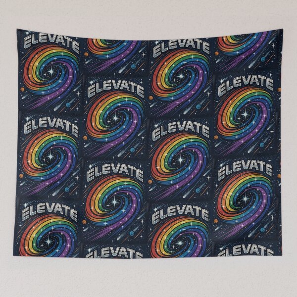 Item preview, ELEVATE - Ascendant Aura Tee designed and sold by CleverCulture.