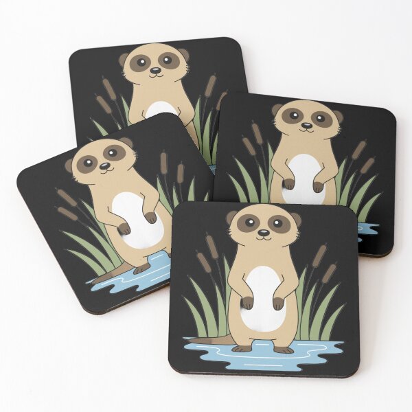 Item preview, Cute Otter by the Lake Funny Wholesome Animal Design designed and sold by viljamitakala.