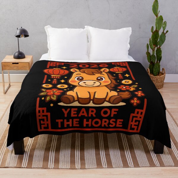 Item preview, Year Of The Horse 2026 Lunar Zodiac Chinese New Year designed and sold by DeborahCarolyn.