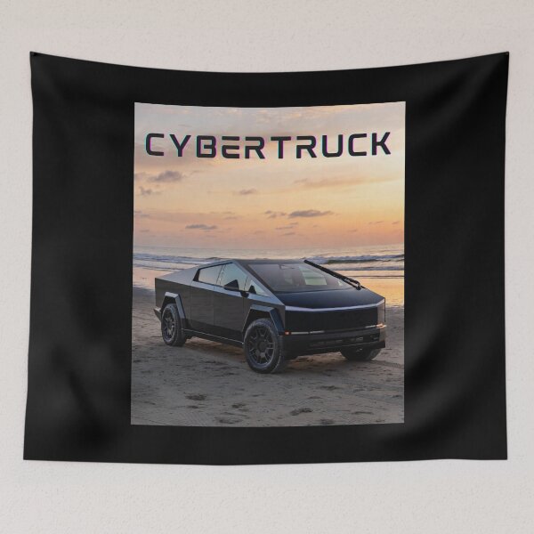 Item preview, cybertruck artwork designed and sold by TEEJAMBOREE.