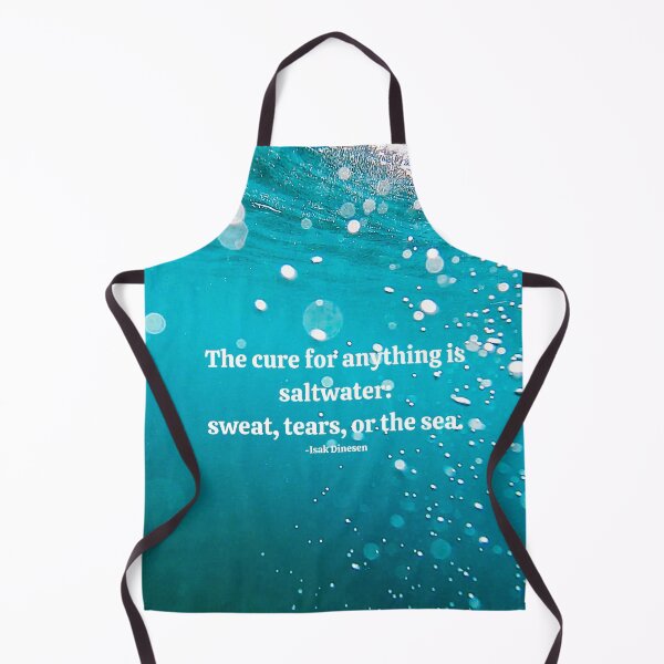 Item preview, Saltwater Cure- Ocean Lover Quote Design designed and sold by Salty Colors Studio.
