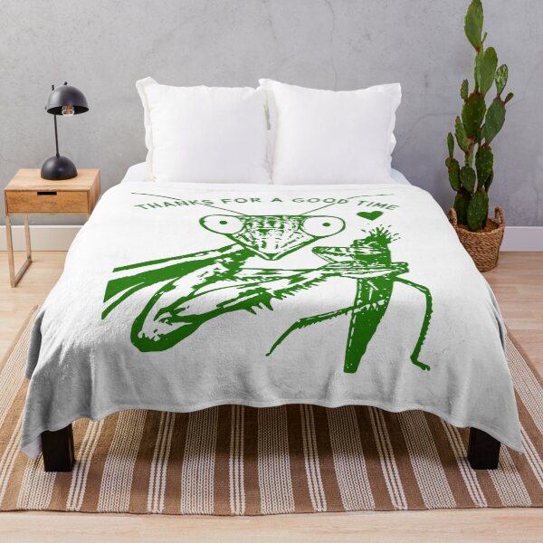 Item preview, Praying Mantis Funny Insect – Thanks for a Good Time designed and sold by gunaone-design.