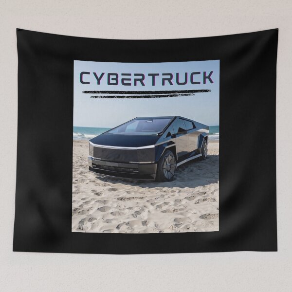 Item preview, cybertruck artwork designed and sold by TEEJAMBOREE.