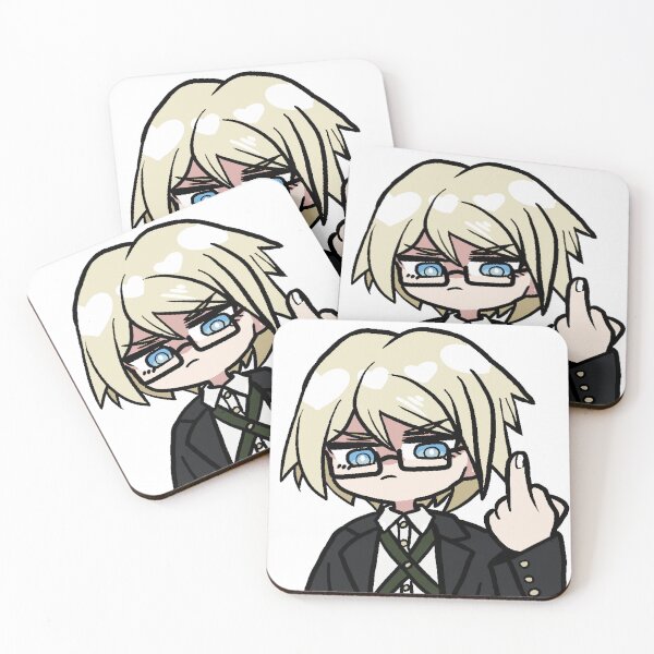 Item preview, Byakuya Togami Funny Meme Emote Sticker Danganronpa designed and sold by scara.jpg.