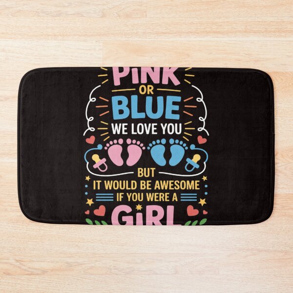 Item preview, Pink O Blue We Love You Awesome Gender Reveal Pink Team Girl designed and sold by RopboxRone.
