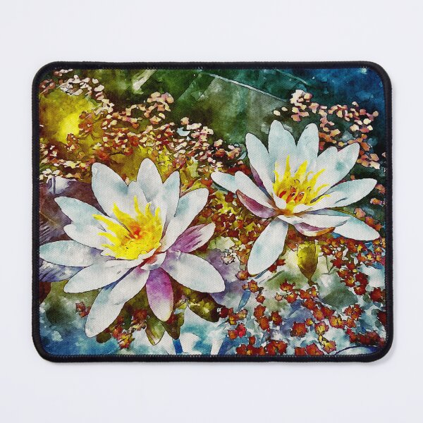 Item preview, Water lily blossoms designed and sold by Bildarten.