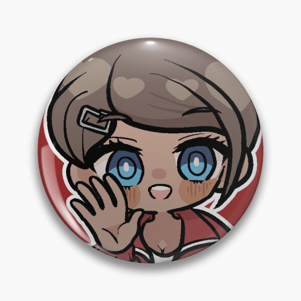 Item preview, Aoi Asahina Hello Funny Meme Emote Sticker Danganronpa designed and sold by scara.jpg.