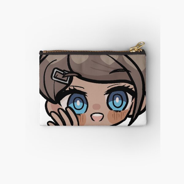 Item preview, Aoi Asahina Hello Funny Meme Emote Sticker Danganronpa designed and sold by scara.jpg.