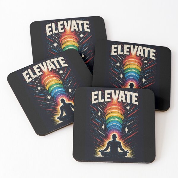 Item preview, ELEVATE - Ascendant Aura Tee designed and sold by CleverCulture.