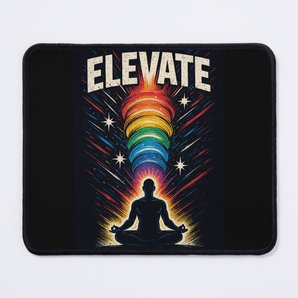 Item preview, ELEVATE - Ascendant Aura Tee designed and sold by CleverCulture.