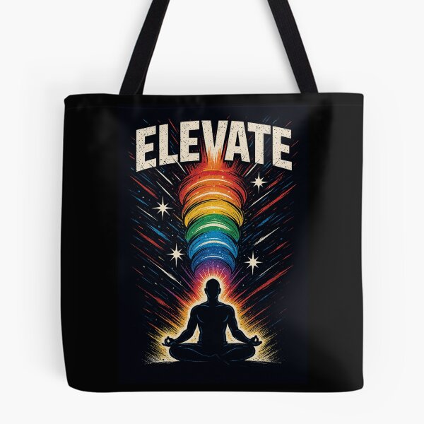 Item preview, ELEVATE - Ascendant Aura Tee designed and sold by CleverCulture.