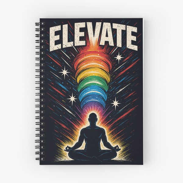 Item preview, ELEVATE - Ascendant Aura Tee designed and sold by CleverCulture.