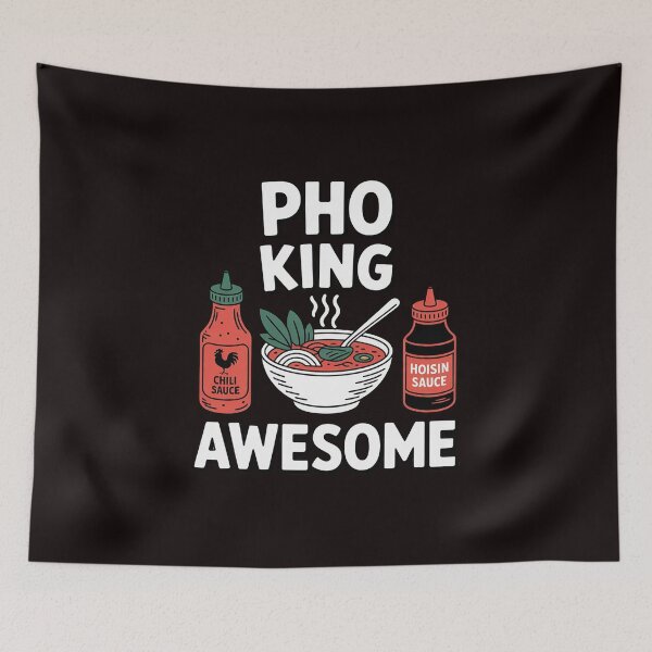 Item preview, Pho King Awesome Pho Bowl Gift Ideas designed and sold by RopboxRone.
