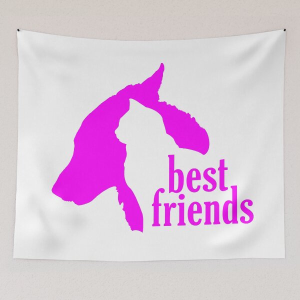 Item preview, Dog cat best friends friendship silhouette designed and sold by Helen-Storm.