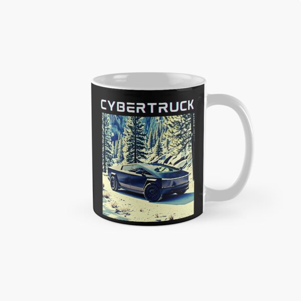 Artikelvorschau, Cybertruck-Kunstwerk entworfen und verkauft von TEEJAMBOREE.