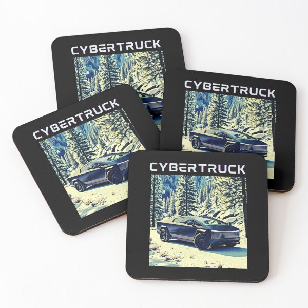 Artikelvorschau, Cybertruck-Kunstwerk entworfen und verkauft von TEEJAMBOREE.