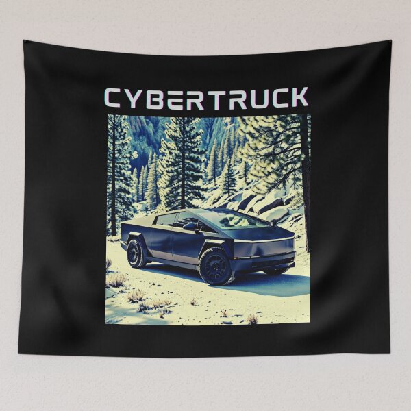 Item preview, cybertruck artwork designed and sold by TEEJAMBOREE.