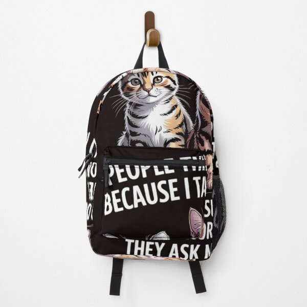 Item preview, People Think I'm Crazy Because I Talk To My Cats designed and sold by RopboxRone.