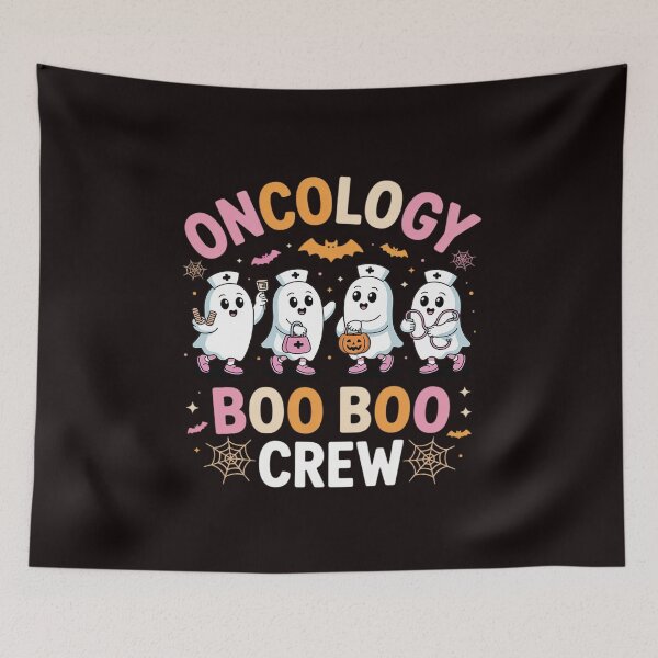 Item preview, Oncology Nurse Boo Boo Crew Ghost Nurse Halloween designed and sold by RopboxRone.