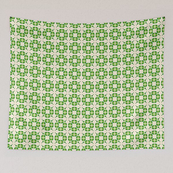 Item preview, flat design nature leaves peace romance happy seamless colorful repeat pattern designed and sold by Abrahamjrnd.