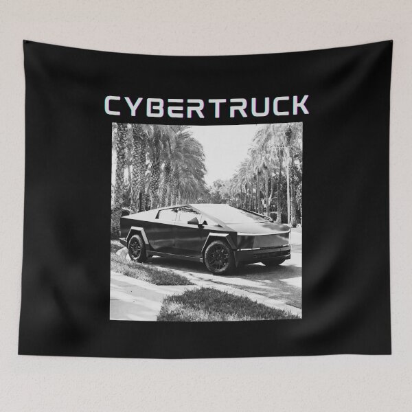 Item preview, cybertruck artwork designed and sold by TEEJAMBOREE.