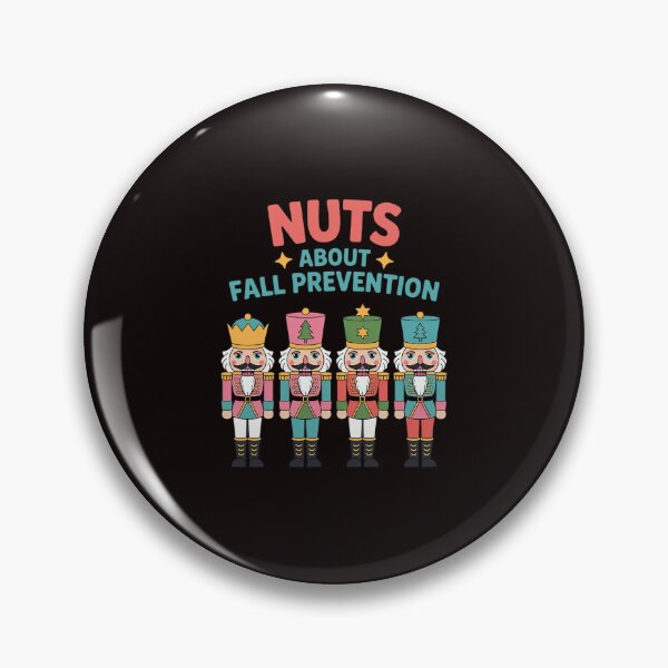 Item preview, Nuts About Fall Prevention Nutcracker Holiday designed and sold by RopboxRone.