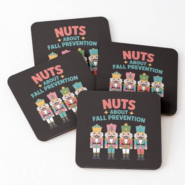Item preview, Nuts About Fall Prevention Nutcracker Holiday designed and sold by RopboxRone.
