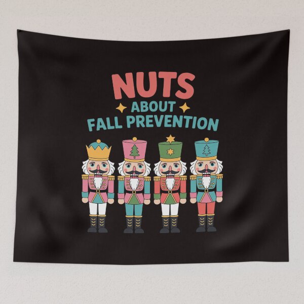 Item preview, Nuts About Fall Prevention Nutcracker Holiday designed and sold by RopboxRone.