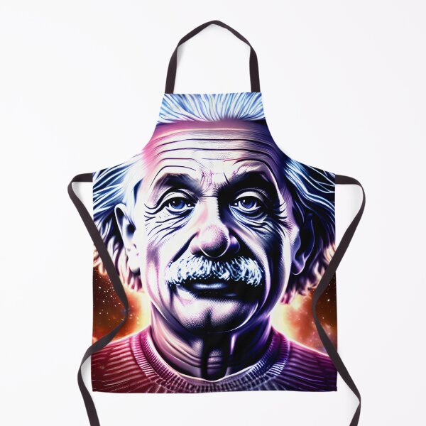 Item preview, Surreal Cosmic Portrait of Albert Einstein Art designed and sold by PinUpPizzazz.