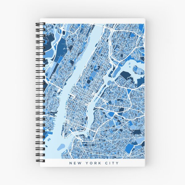 Item preview, New York City Street Map designed and sold by ArtPrints.