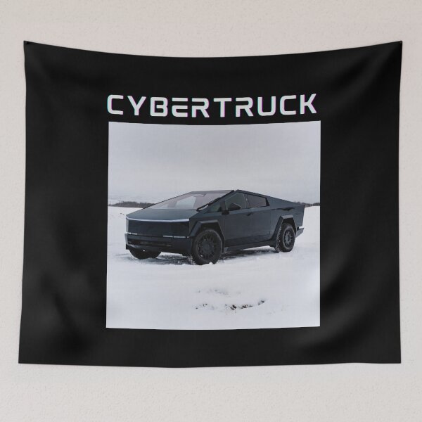 Item preview, cybertruck artwork designed and sold by TEEJAMBOREE.