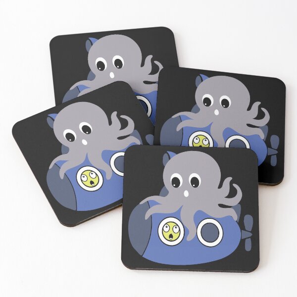 Item preview, Octopus hugs Submarine designed and sold by ClubVacay.