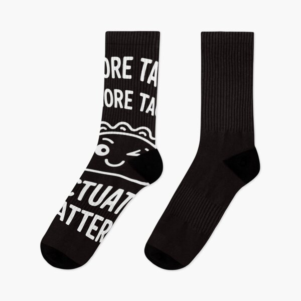 Item preview, No More Tacos Punctuation Matters Taco English Teacher Men Women Girls Kids designed and sold by RopboxRone.