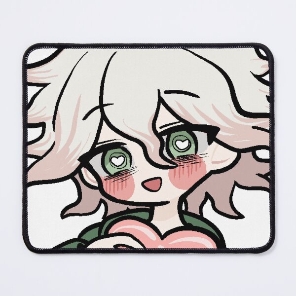 Item preview, Nagito Komaeda Heart Funny Meme Emote Sticker Danganronpa designed and sold by scara.jpg.