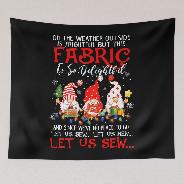Item preview, Oh The Weather Outside Is Frightful But This Fabric designed and sold by DeborahCarolyn.