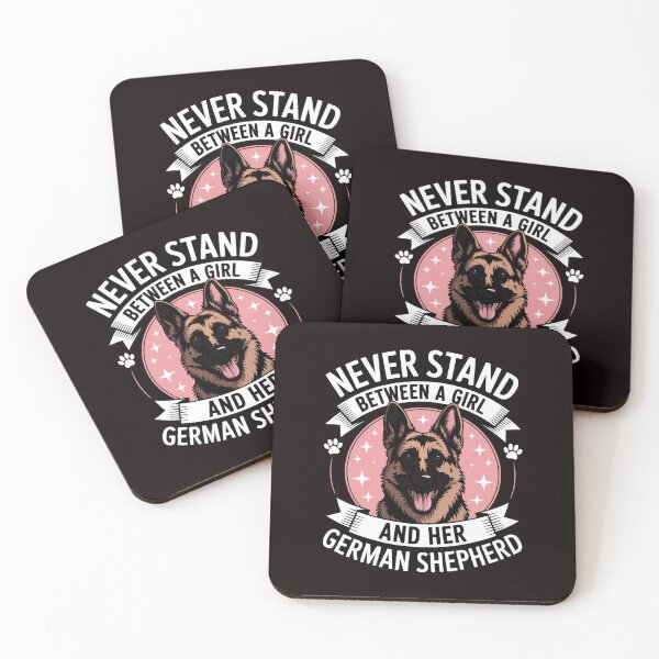Item preview, Never Stand Between A Girl and Her German Shepherd Gift designed and sold by RopboxRone.