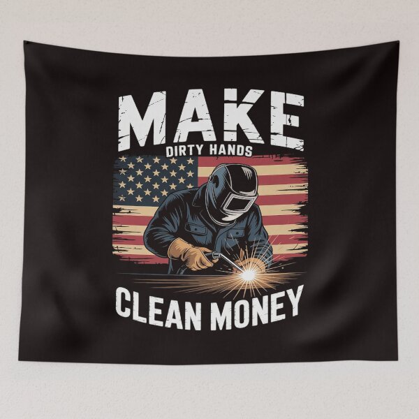 Item preview, My Hands May Be Dirty My Money Is Clean designed and sold by RopboxRone.