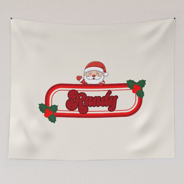 Item preview, Randy and Santa Claus designed and sold by ArtCraftLab.