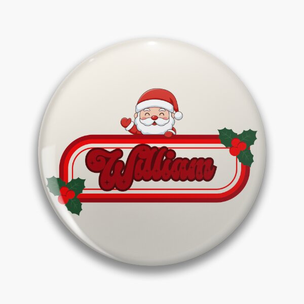 Item preview, William and Santa Claus designed and sold by ArtCraftLab.
