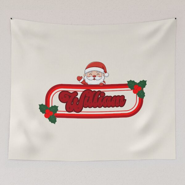 Item preview, William and Santa Claus designed and sold by ArtCraftLab.