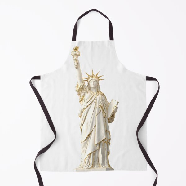 Item preview, Statue of Liberty White Gold Sculpture - New York City Landmark Art designed and sold by TheLumina.