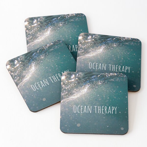 Item preview, Ocean Therapy- Ocean Water Aesthetic Design designed and sold by Salty Colors Studio.