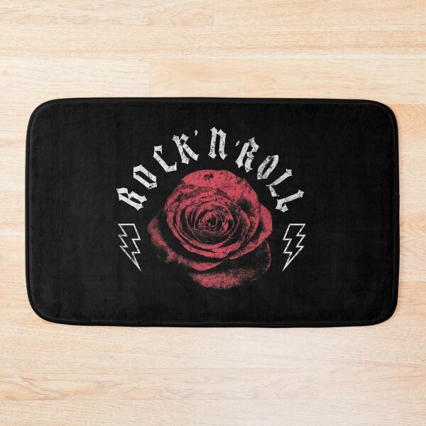 Item preview, Rock n Roll Rose Emblem designed and sold by The secret storage room.