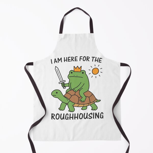 Item preview, Funny Frog Meme – I Am Here for the Roughhousing designed and sold by gunaone-design.