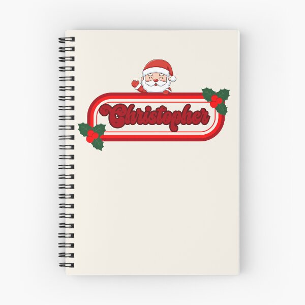 Artikelvorschau, Christopher und der Weihnachtsmann entworfen und verkauft von ArtCraftLab.
