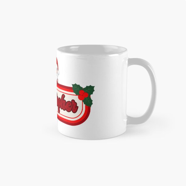 Artikelvorschau, Christopher und der Weihnachtsmann entworfen und verkauft von ArtCraftLab.