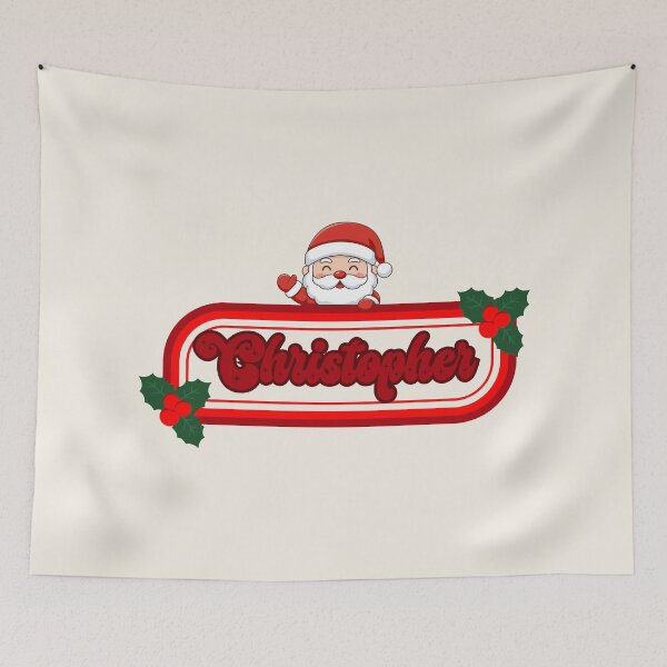 Item preview, Christopher and Santa Claus designed and sold by ArtCraftLab.