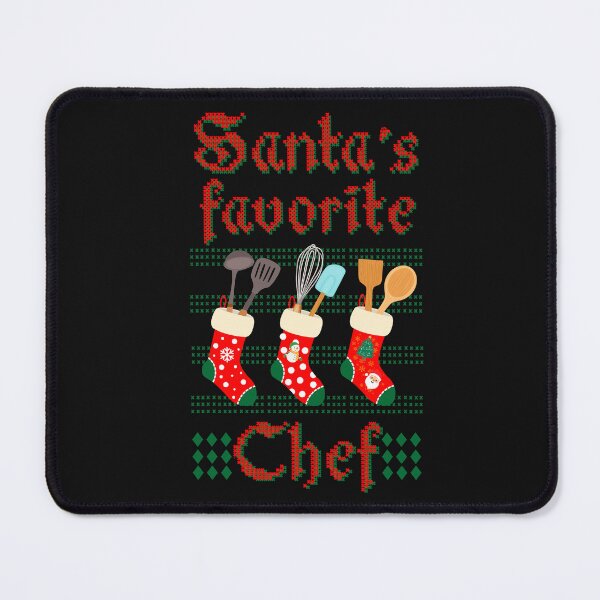 Item preview, Santa's favorite chef christmas gift for chef designed and sold by Shedronpanda.