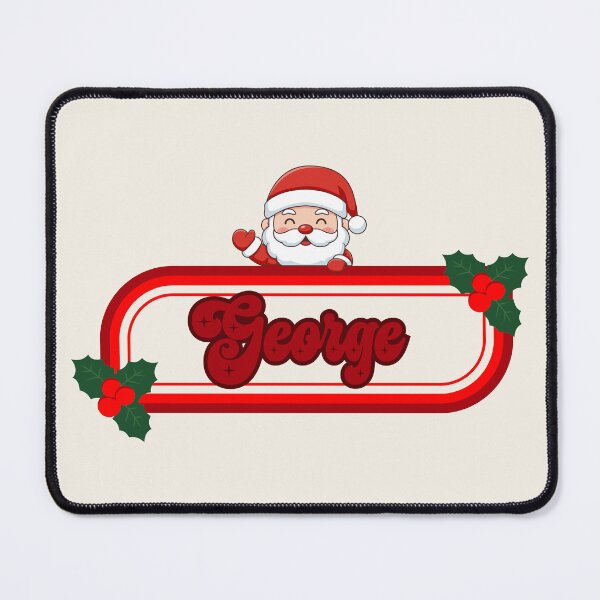 Item preview, George and Santa Claus designed and sold by ArtCraftLab.
